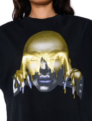 Fashion & Gold Tee, Black