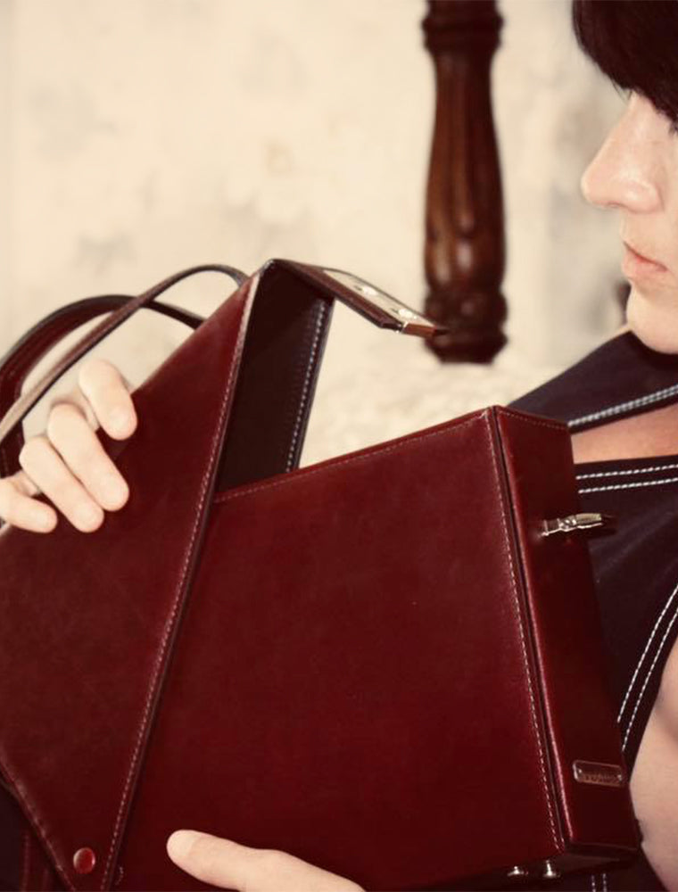 Burgundy Gia Bag