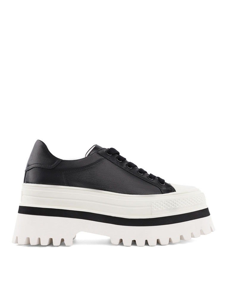 Platform Leather Sneakers