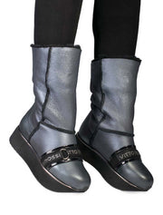 Signature VR Shearling Platform Boots