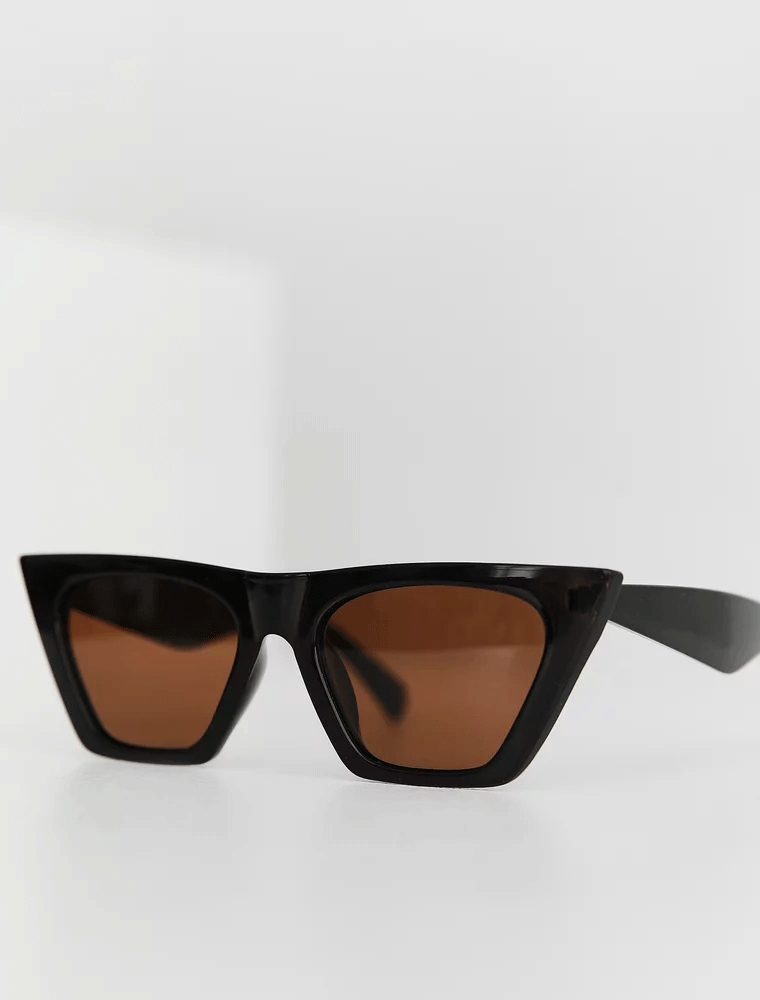 Cat Eye Sunglasses, Black