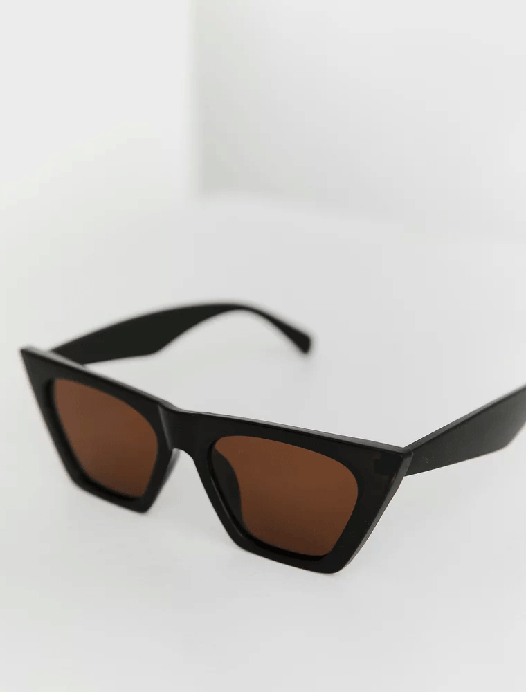 Cat Eye Sunglasses, Black