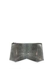 Grey Snake Trilliant Clutch