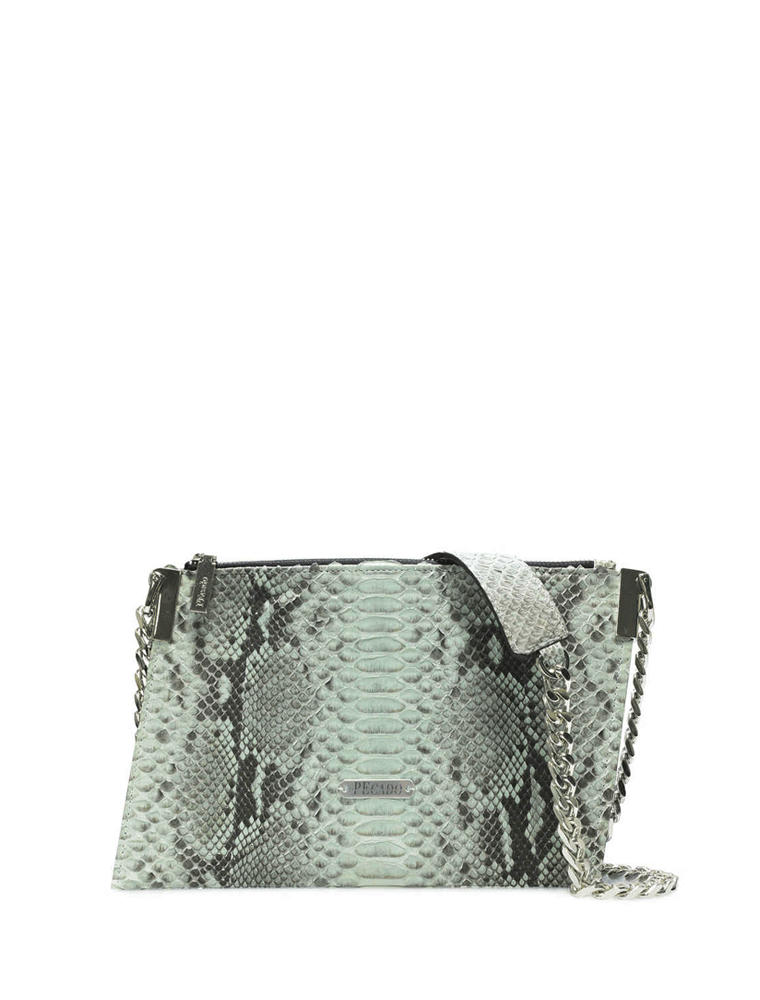 Mint Python Emerald Crossbody