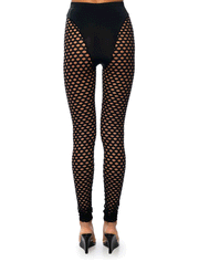 Net High Waist Legging