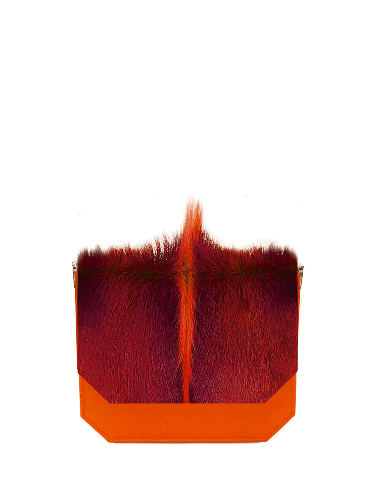 Orange Antelope Radiant Clutch Bag