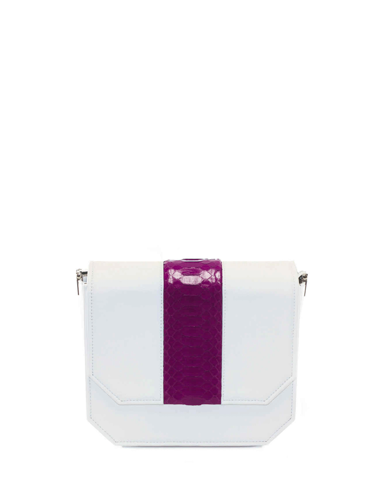 White Orchid Radiant Clutch Bag