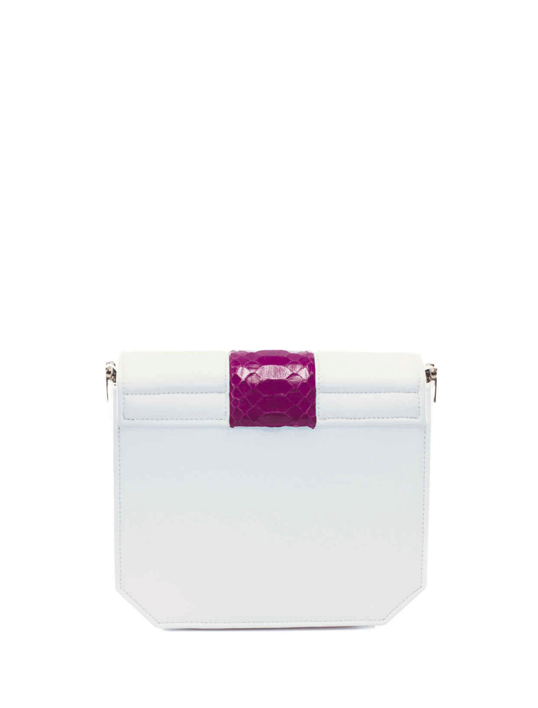 White Orchid Radiant Clutch Bag