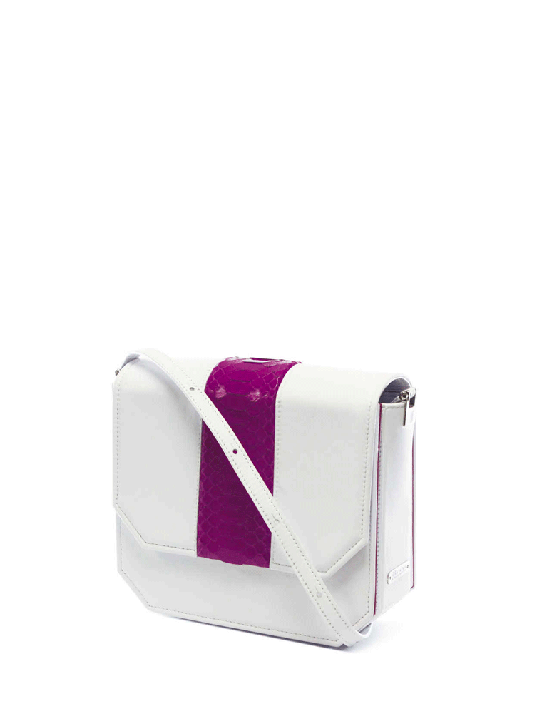 White Orchid Radiant Clutch Bag